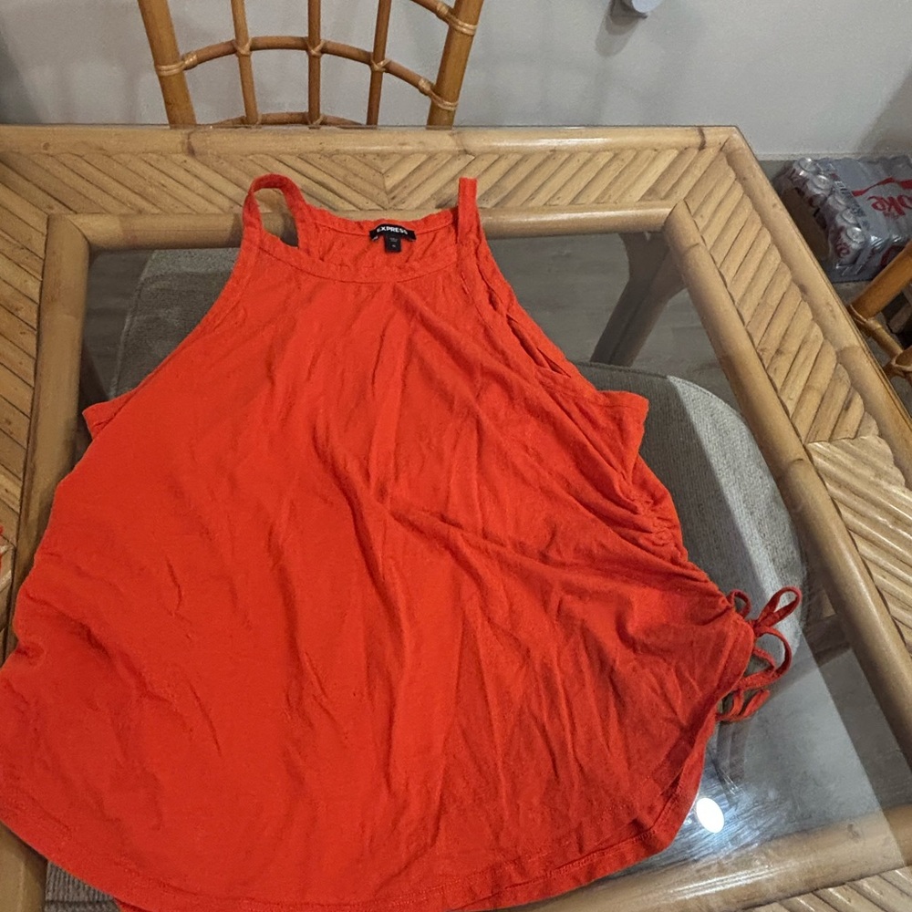 Women's Orange Tank Top